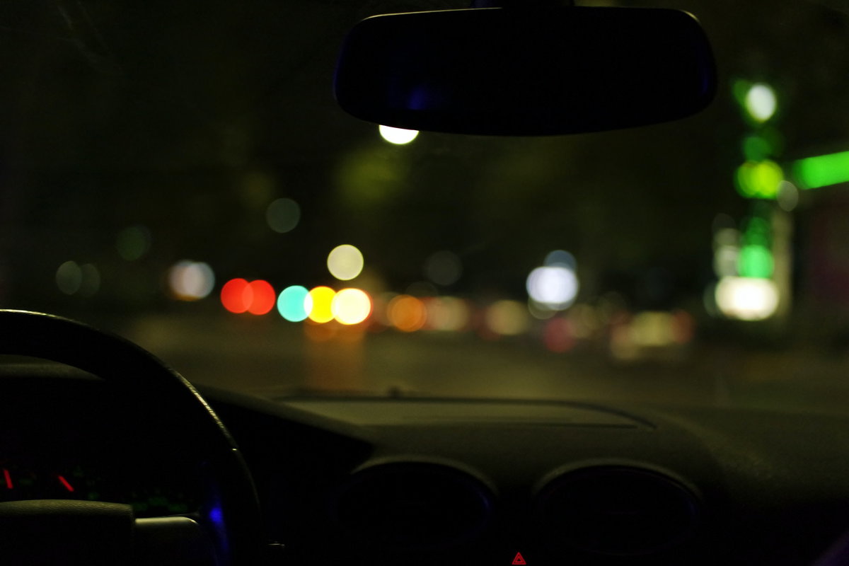 Autofahren in der Dunkelheit