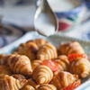 Croissant-Auflauf mit frischen Beeren