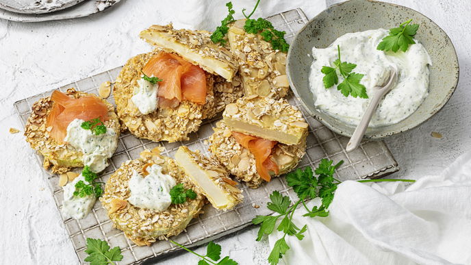 Schnelle Gemüseschnitzel mit Knusper-Panade
