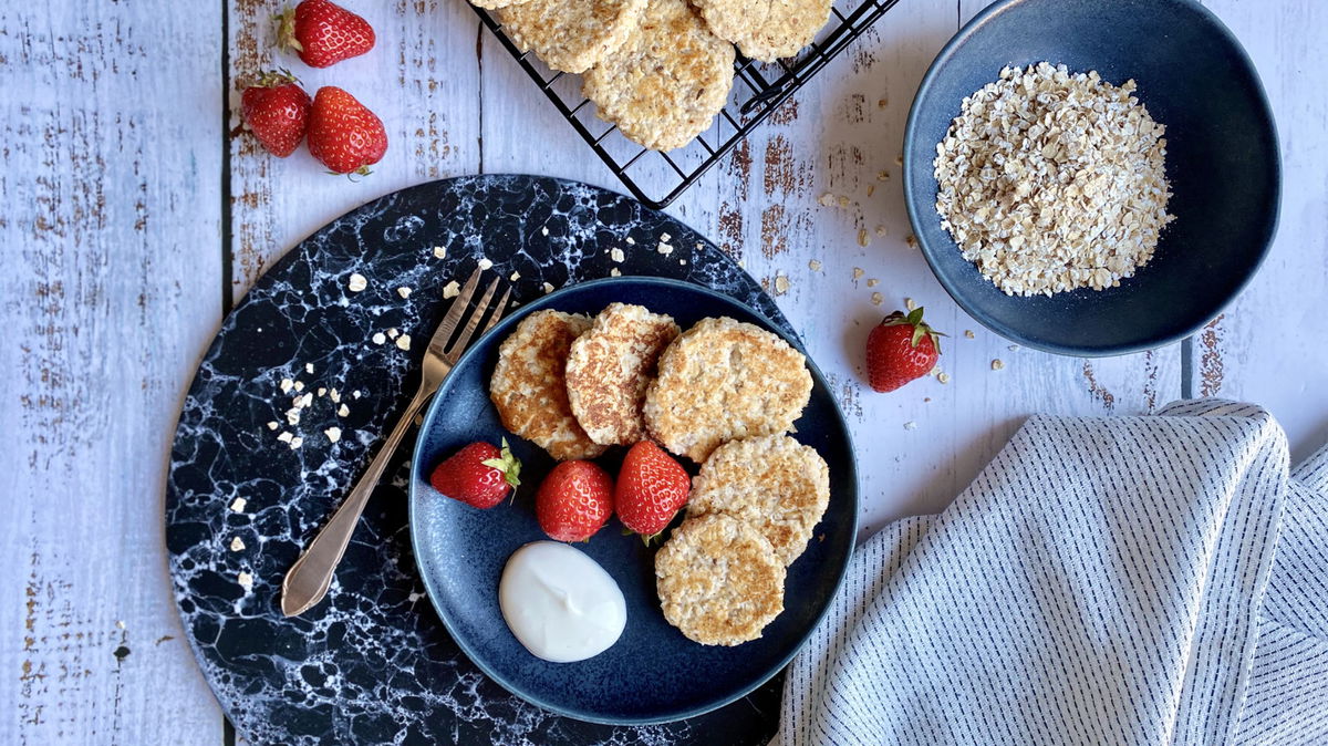 Rezept für fluffige Quark-Taler ohne Mehl