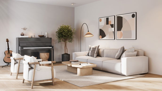 Wohnzimmer gestalten: Wir lieben jetzt diese stylischen Bilder