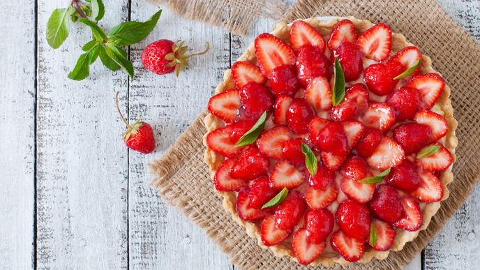 Erdbeerkuchen ohne Zucker: Unser kalorienarmes Rezept für den Sommer
