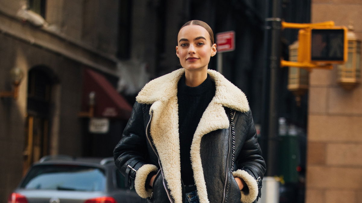 Diese günstige Bikerjacke sieht aus wie von Acne Studios