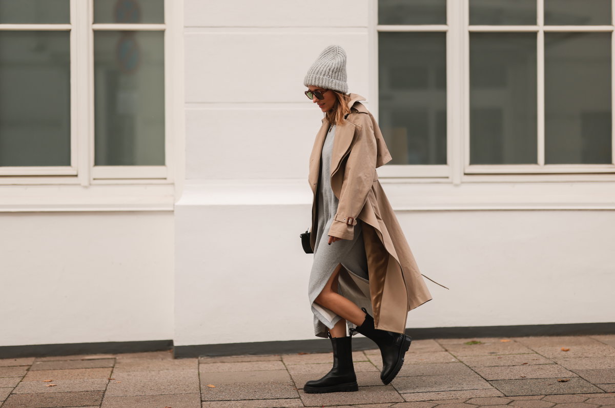 Kleid im Winter