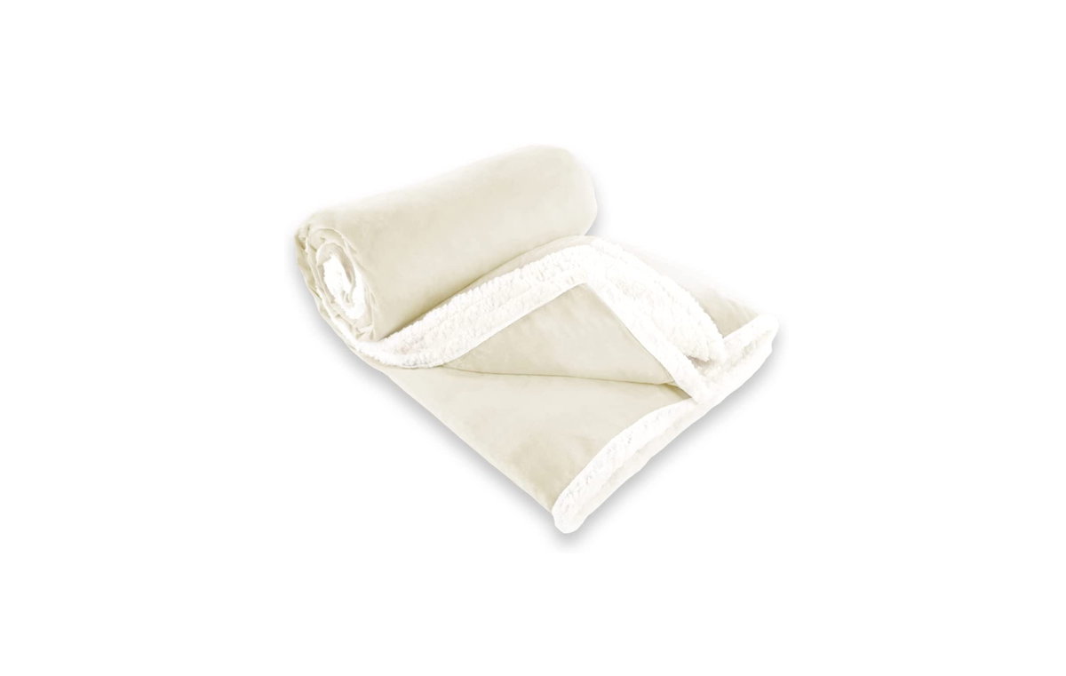 Kuscheldecke creme