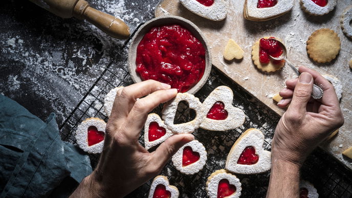 Mürbeteigplätzchen mit Marmelade: Nach Omas Geheimrezept 