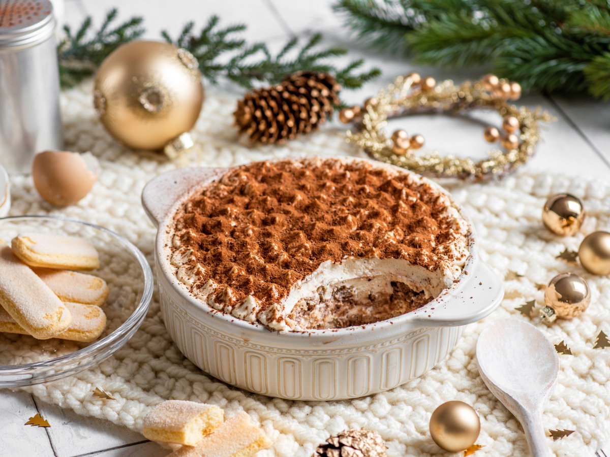 Weihnachtliches Tiramisu mit Spekulatius