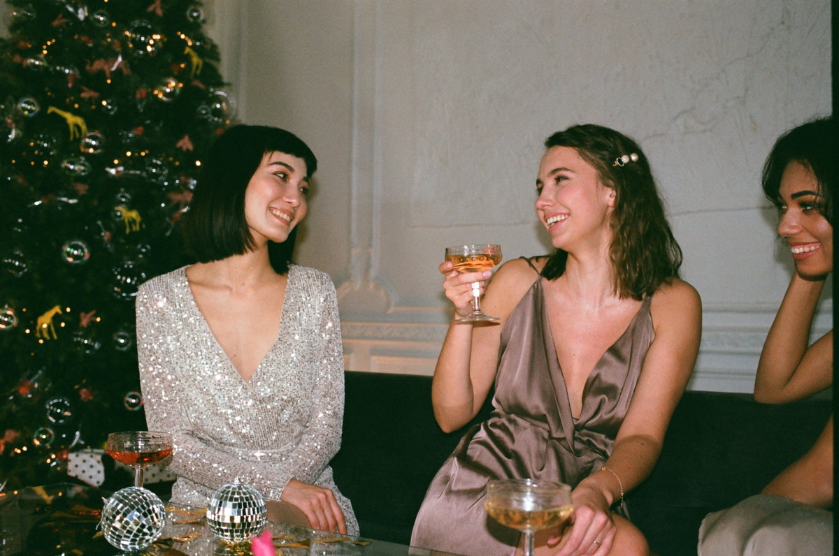 Winterkleid für Weihnachten