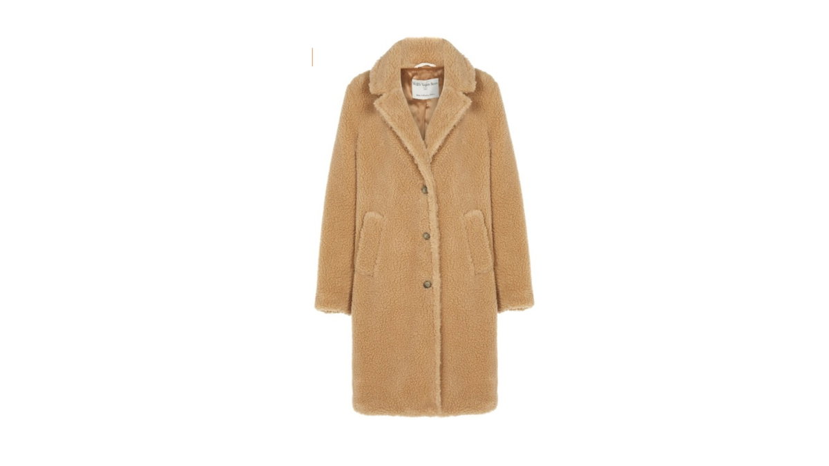 Teddyfellmantel