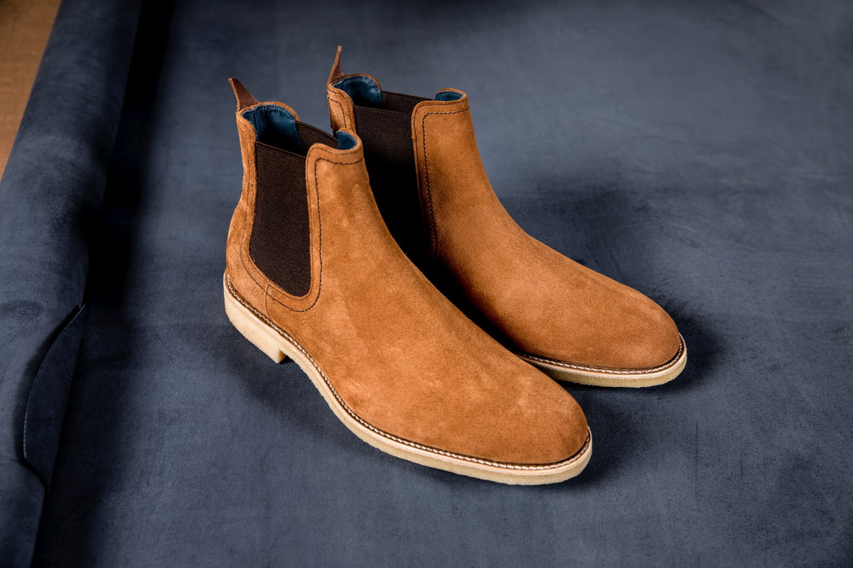 Wildlederstiefel