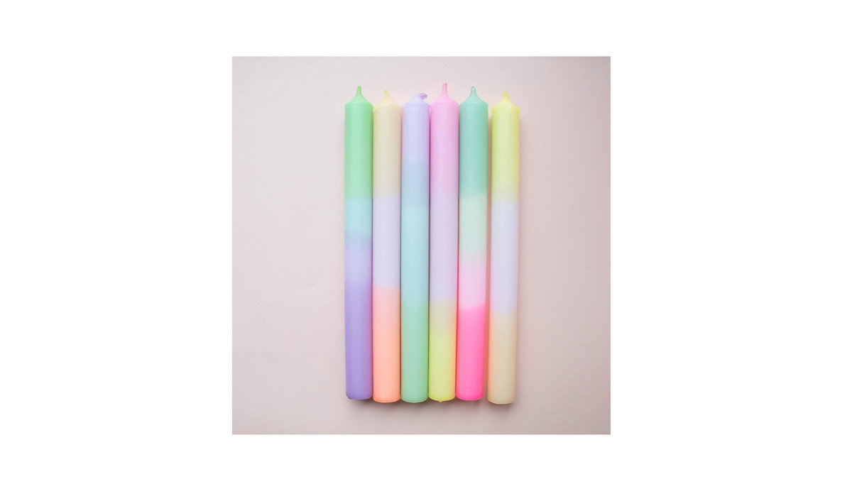 Bunte Kerzen