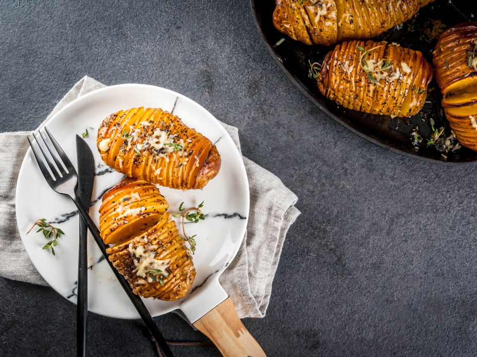 Hasselback-Kartoffeln nach schwedischem Originalrezept