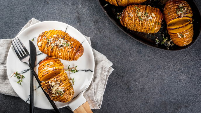 Hasselback-Kartoffeln nach schwedischem Originalrezept