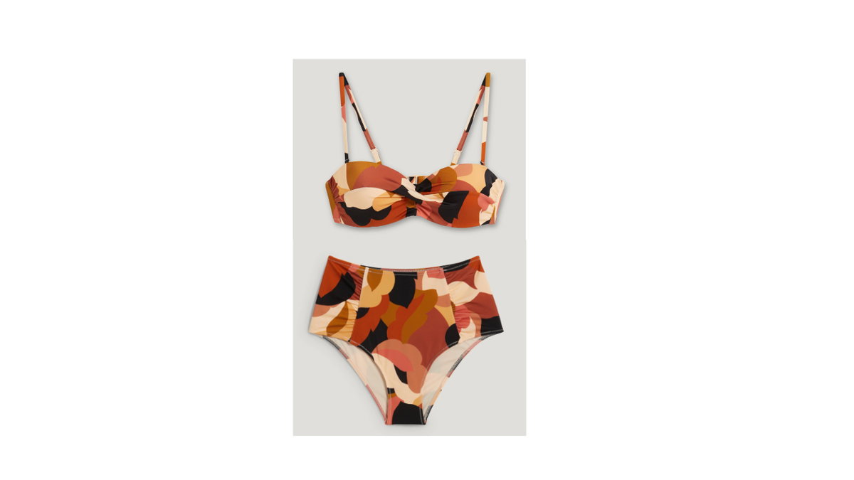 Bunter Bikini von C&A