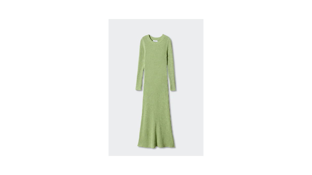Grünes Kleid von Mango