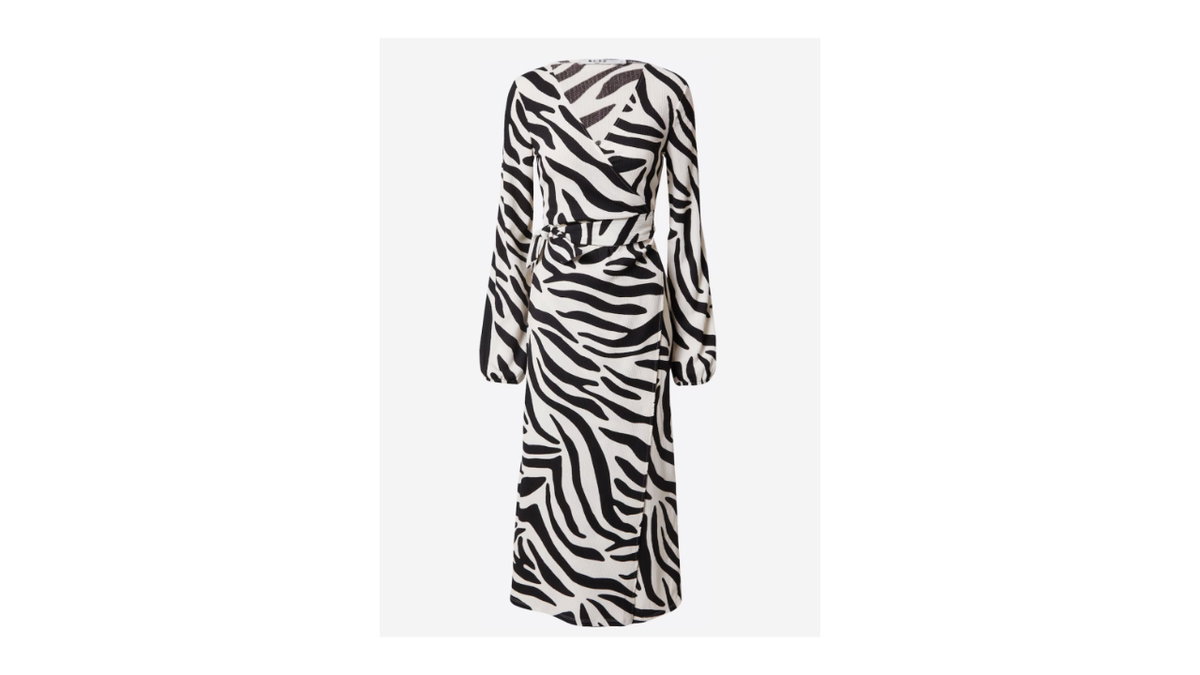 Kleid mit Zebraprint