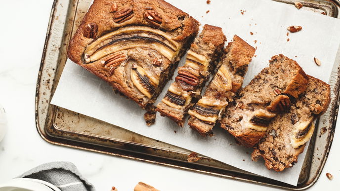 Bananenbrot ohne Ei: Einfaches Rezept