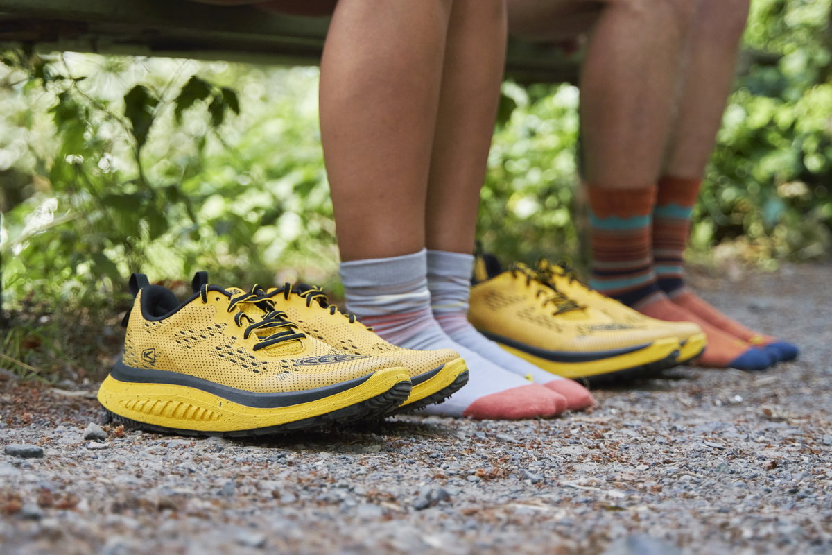 WK400 Keen Outdoor Schuhe Damen Gelb