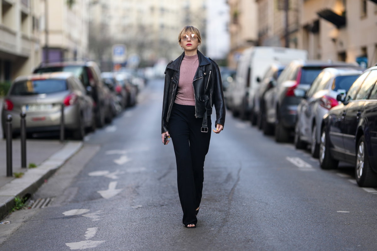 Lederjacke