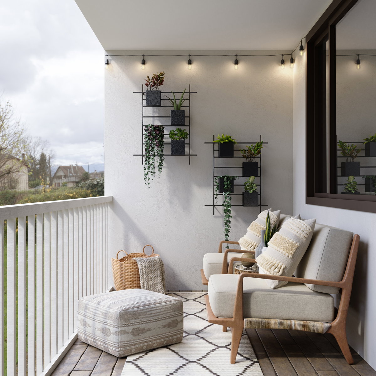 Loggia einrichten