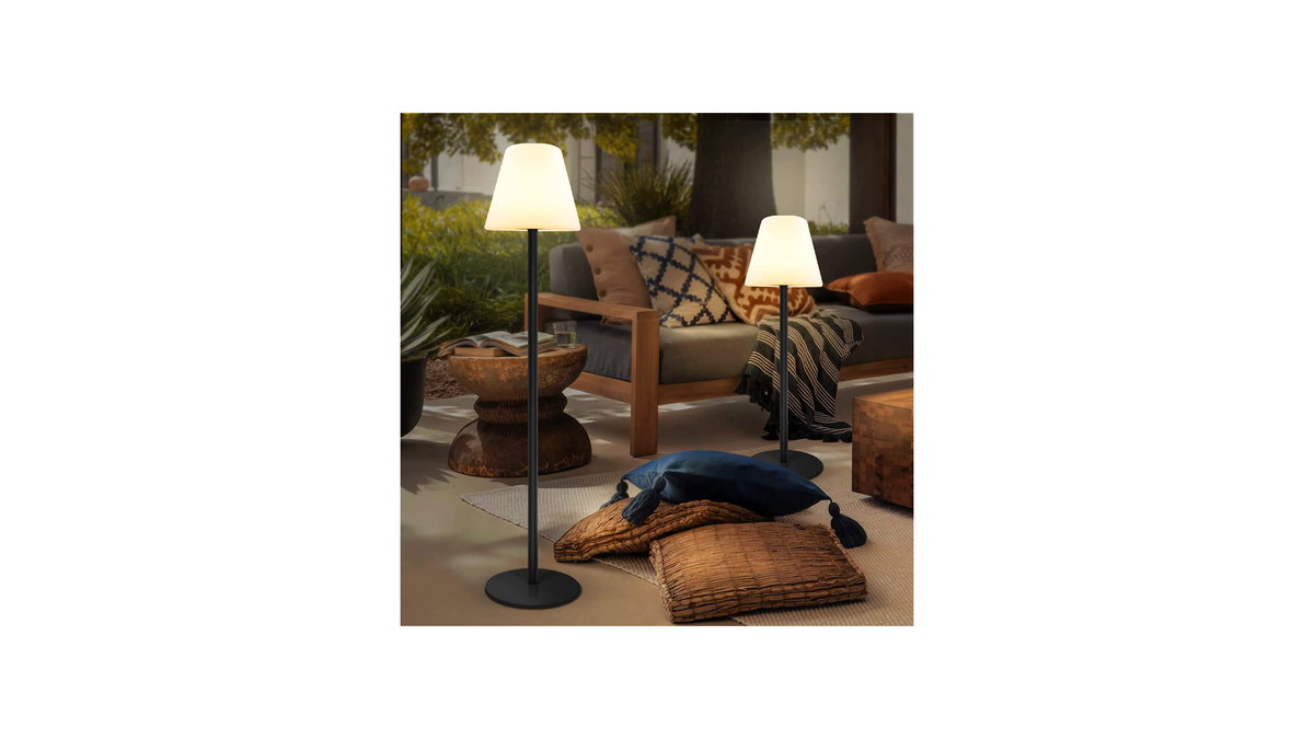 Stehlampe für die Terrasse