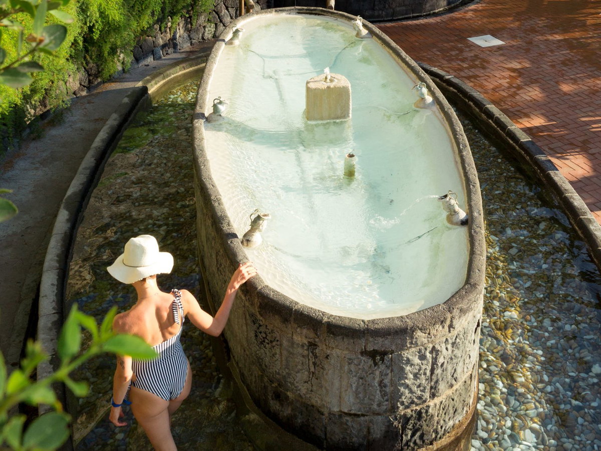 Antike Thermen auf Ischia