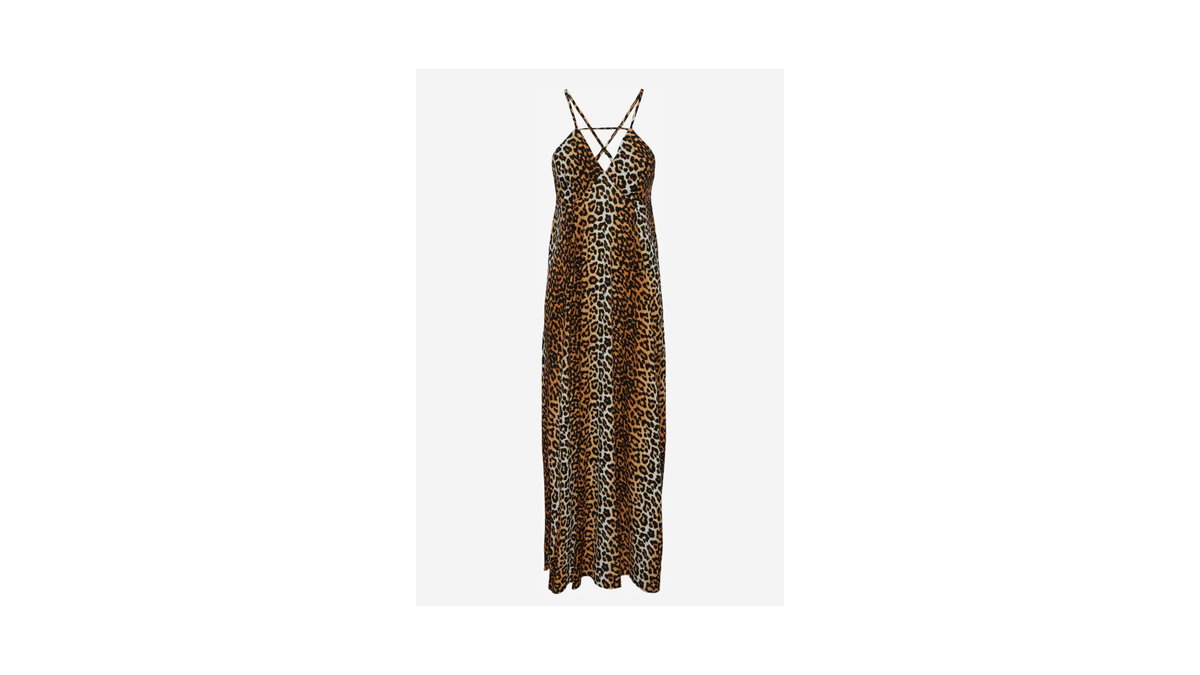 Kleid mit Leoprint