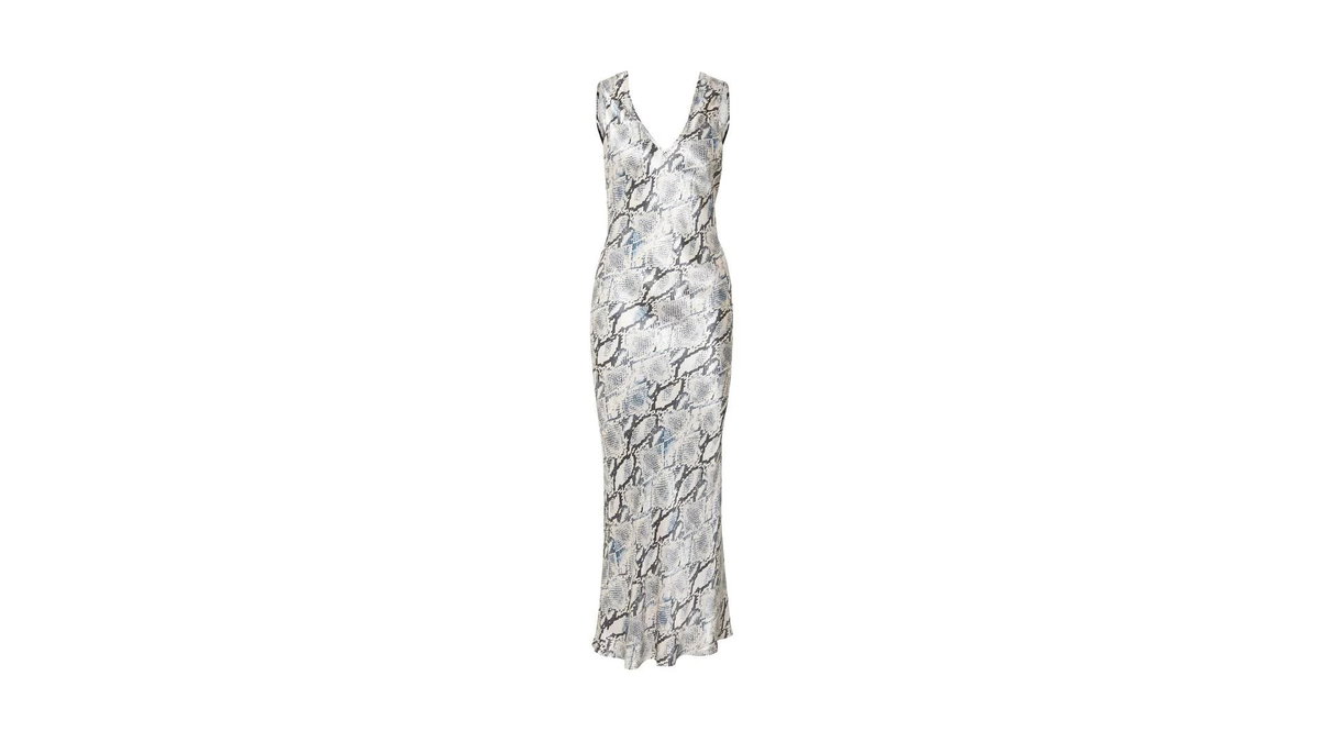 Kleid mit Schlangenmuster