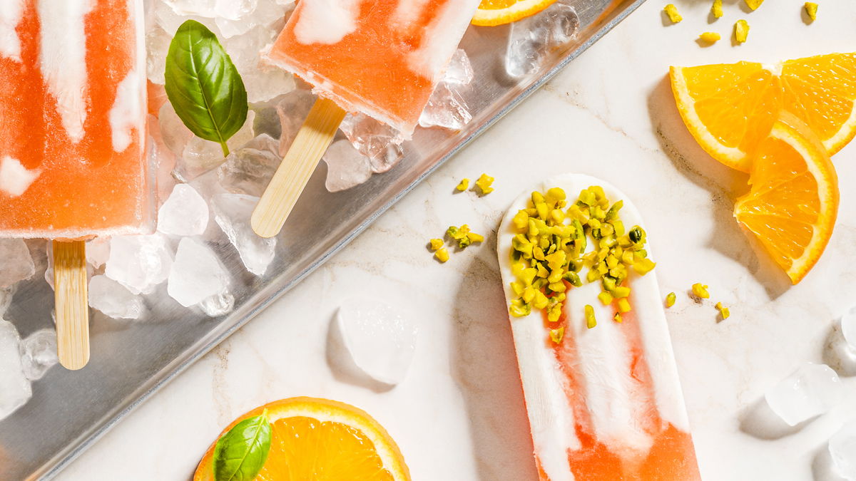 Statt Aperol Spritz genießen wir in diesem Jahr fruchtige Poptails mit Cider Orange!