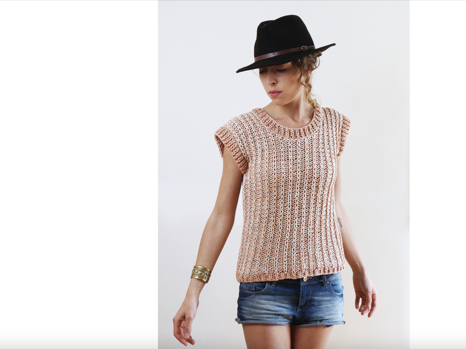 Kostenlose Strickanleitung: So gelingt das perfekte Sommer-Oberteil