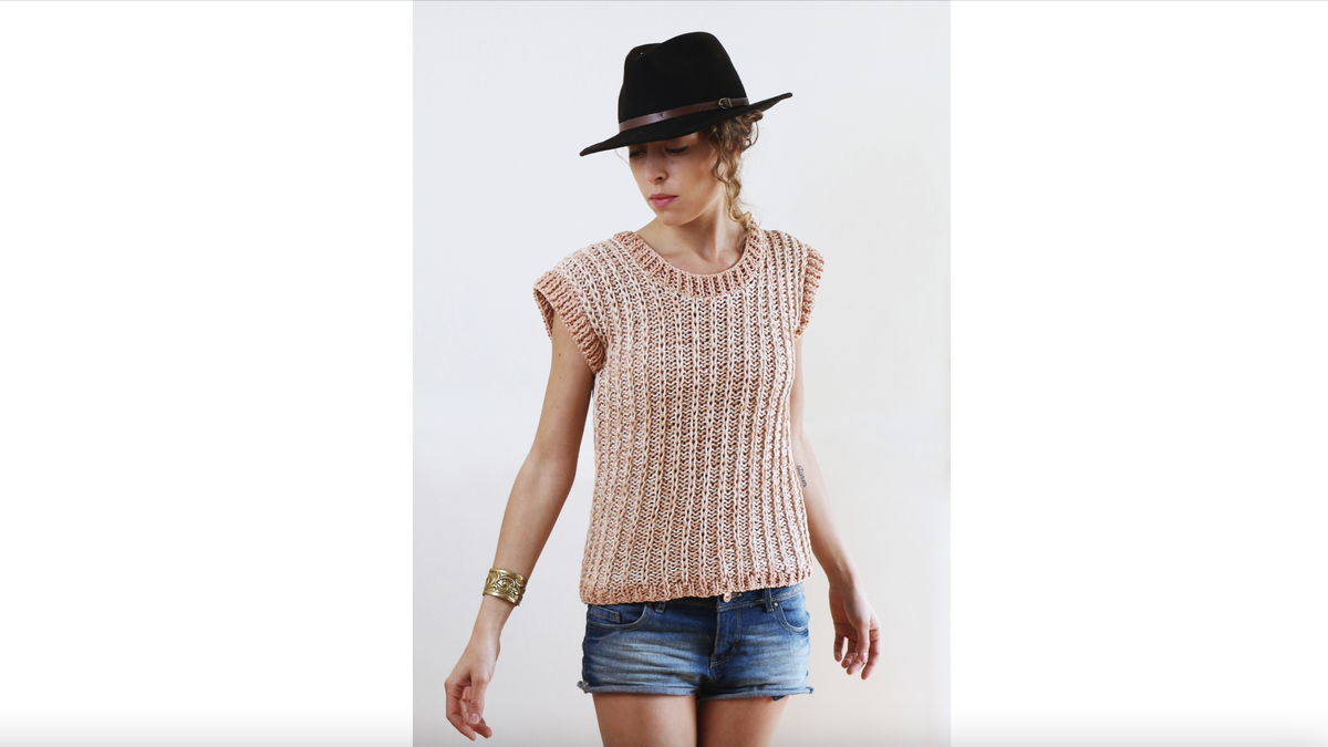 Kostenlose Strickanleitung: So gelingt das perfekte Sommer-Oberteil