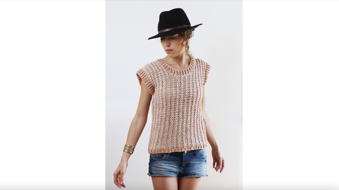 Kostenlose Strickanleitung: So gelingt das perfekte Sommer-Oberteil