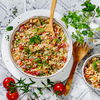 Schnelles Rezept: Leichter Tabouleh-Salat mit Blumenkohl