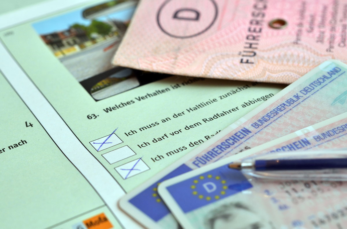 Führerschein Papiere