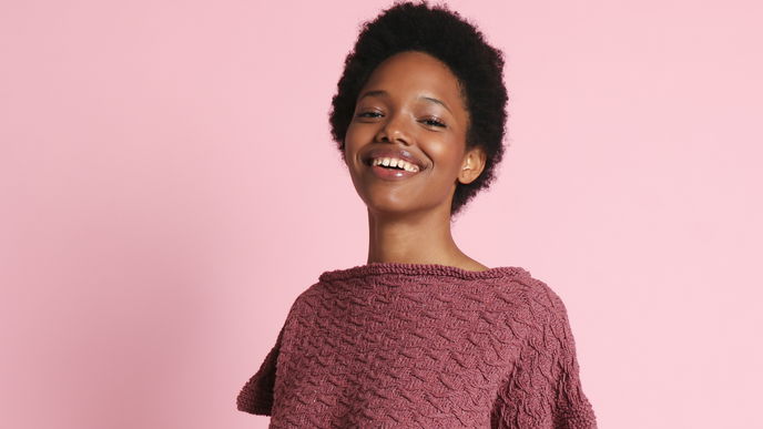 Stricken: Kostenlose Anleitung für lockeres Oversize T-Shirt
