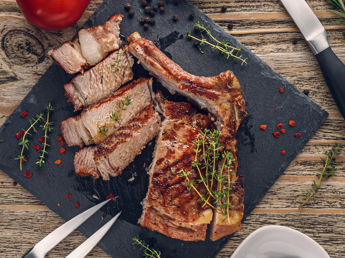 Kalbskotelett grillen
