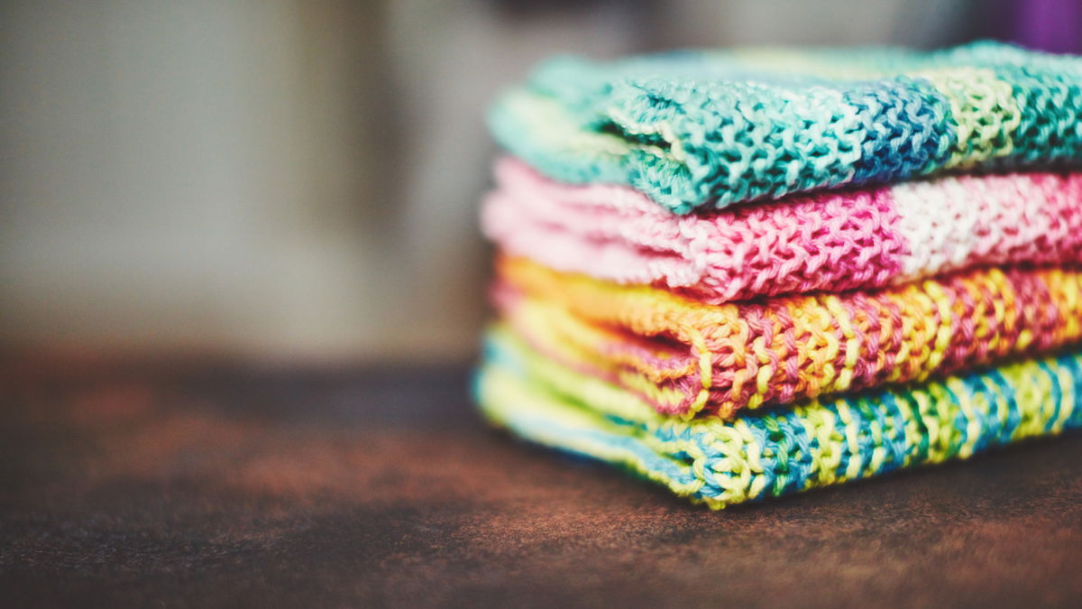 Küchentuch stricken: Kostenlose Anleitung für Anfänger und Profis