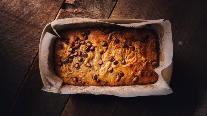 Bananenbrot mit Schokolade: Das Rezept für Schokoholics