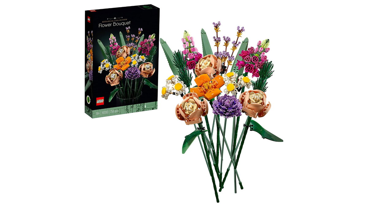 Blumenstrauß von Lego