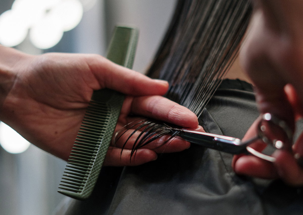 Haare schneiden