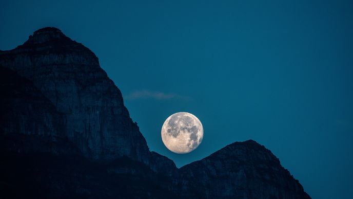 Vollmond im August 2023: Hier sehen Sie ihn heute am besten