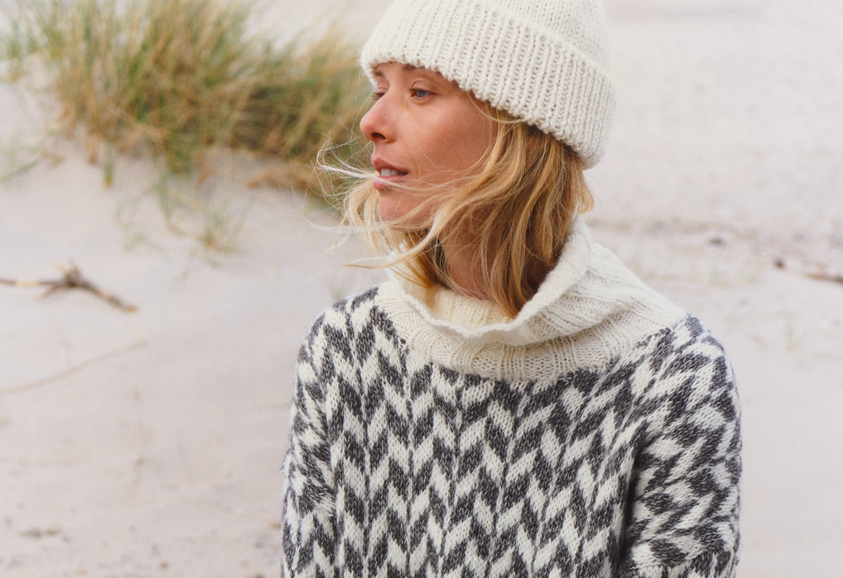 Statement-Rollkragenpullover