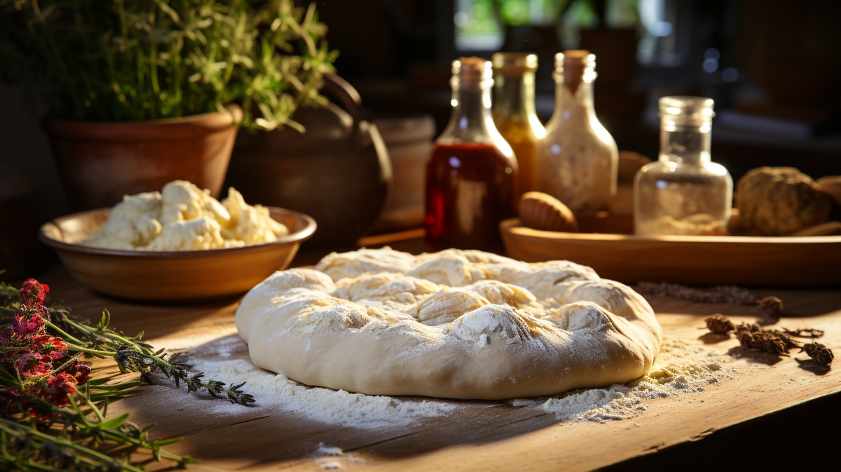 Pizza backen