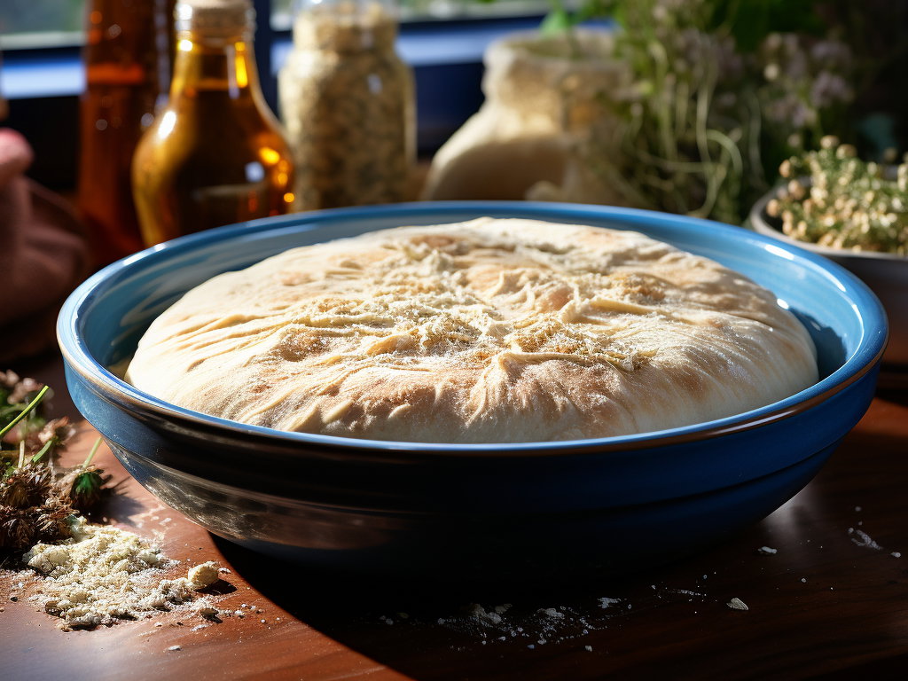 Pizzateig mit Trockenhefe