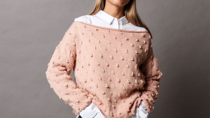 Kostenlose Strickanleitung: Lässiger Herbstpullover zum Selberstricken