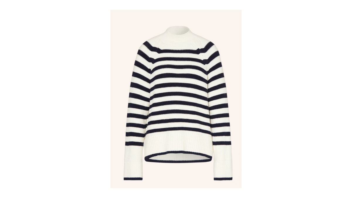 Gestreifter Pullover