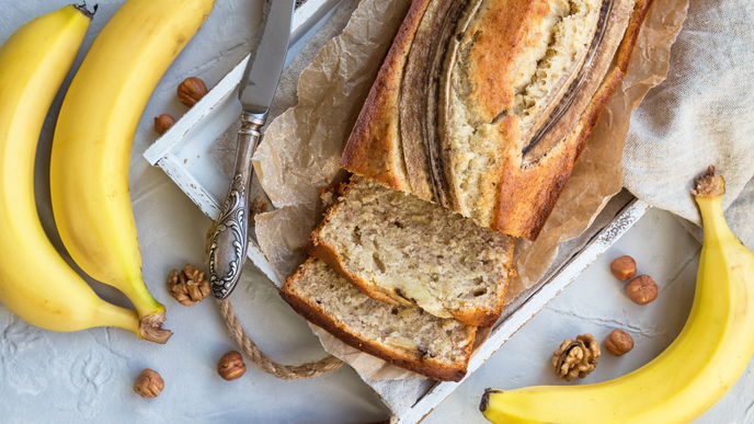 Bananenbrot ohne Mehl: Das beste Rezept
