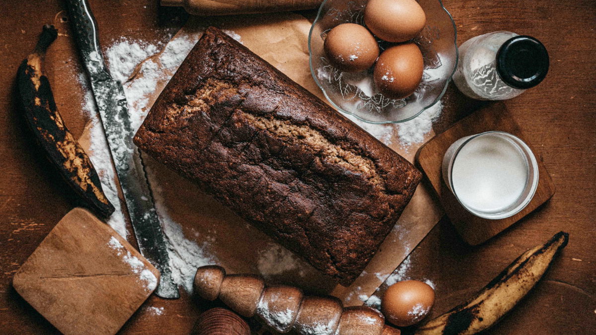 Bananenbrot ohne Backpulver backen