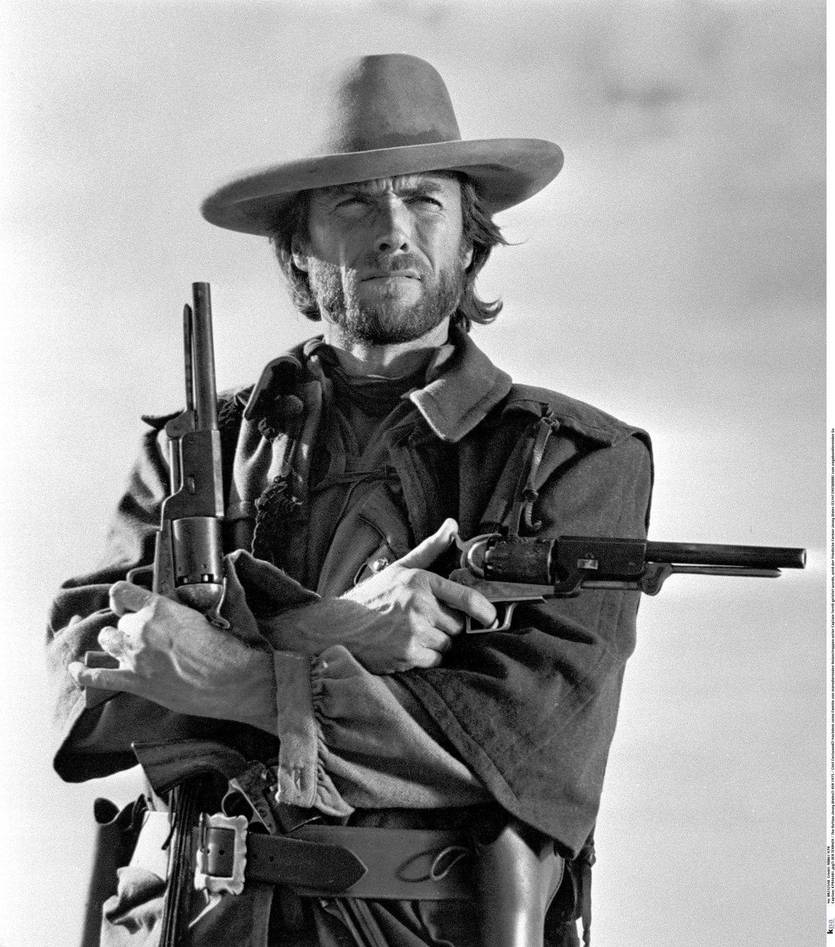 Clint Eastwood in jungen Jahren im Film "Der Texaner"