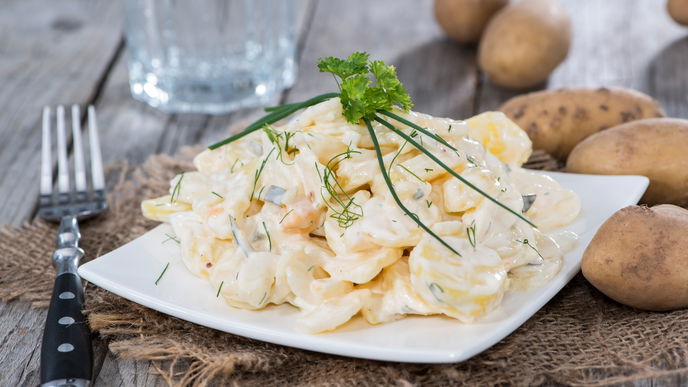 Kartoffelsalat-Dressing: Rezept mit Joghurt und Mayonnaise